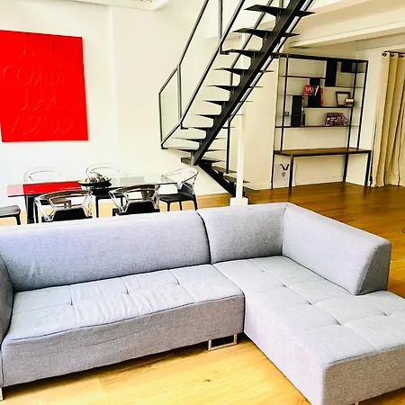 Loft Design & Familial Parc Des Buttes Chaumont Apartment