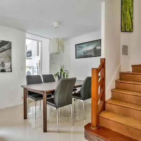 Stunning House With Garden 1 Minute From The Metro Paris