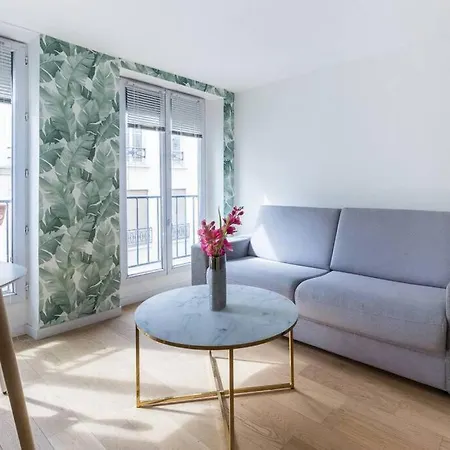 Grands Boulevards 42 : Cosy 1br-4p Апартаменты Париж