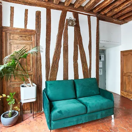 Lägenhet Heart Of & Montorgueil - 1br - Cityapartmentstay Paris