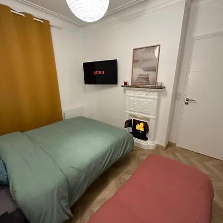Paris-alesia Super 2 Pieces De 39m2 - Tres Cosy Pour 1 - 5 Personnes Totalement Refait A Neuf -entire Luxurious And Warm -paris Alesia 14eme - Proche Aeroport Paris-orly - Parc Des Expositions Porte De Versailles Free Wifi Gratu Париж