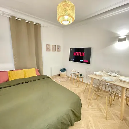 Paris-alesia Super 2 Pieces De 39m2 - Tres Cosy Pour 1 - 5 Personnes Totalement Refait A Neuf -entire Luxurious And Warm -paris Alesia 14eme - Proche Aeroport Paris-orly - Parc Des Expositions Porte De Versailles Free Wifi Gratu Париж