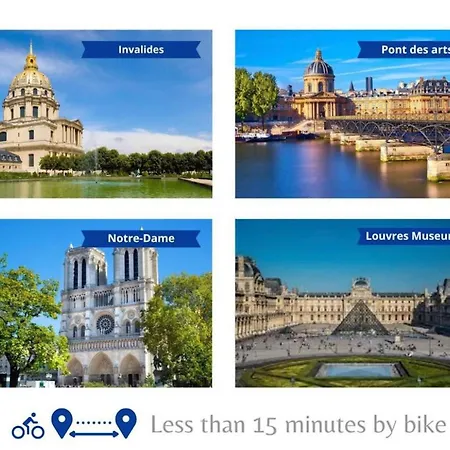 The Eiffel Tower And Seine Views With Balcony - Cityapartmentstay * Paris