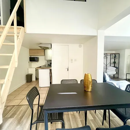 Homely & Charming Parisian Duplex - Near Marais Appartement *