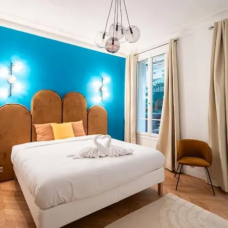 Apartment Le Canet - Passy Tour Eiffel A Pied - 4 Personnes- Climatisation - Vue Sur Cour