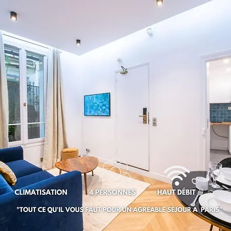Apartment Le Canet - Passy Tour Eiffel A Pied - 4 Personnes- Climatisation - Vue Sur Cour Paris
