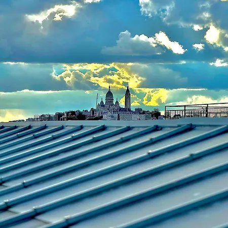 Direct Views Of Eiffel Tower & Sacre-coeur From Mezzanine - 10 Mins To Center Apartment Paris