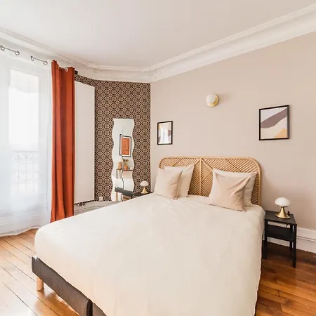 Bail Mobilite Cosy - Buttes Chaumont Apartment *