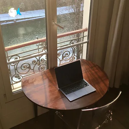 公寓 Paris, Au Bord Du Canal Saint Martin *