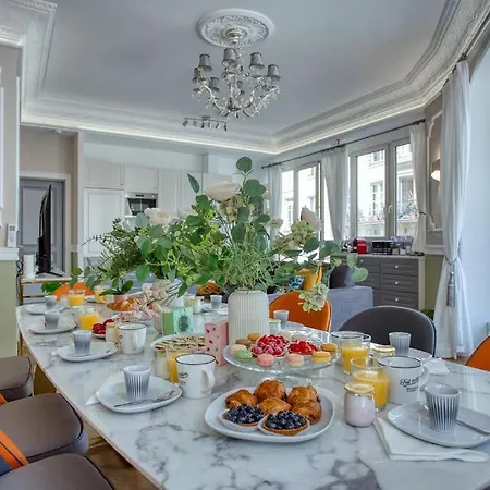 公寓 160m² 6ch-haussmannien Climatise & Ascens *