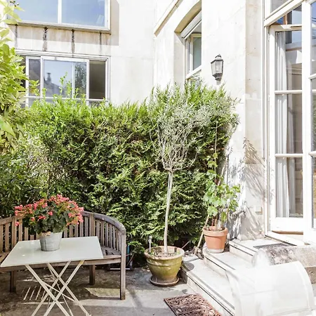 Appt With Garden Near Jardin Du Luxembourg
