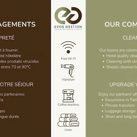 Apartment Branche Luxueux Et Moderne - Reaumur-sebastopol *