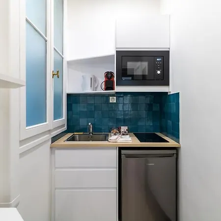20#appart Hotel#1bedroom#4pers#paris 16#ac