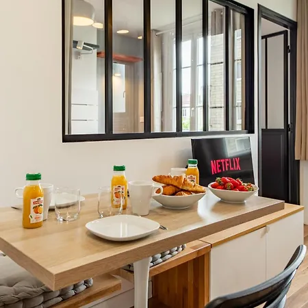 Cozy 1-bedroom With All Amenties In Montmartre Apartman Párizs