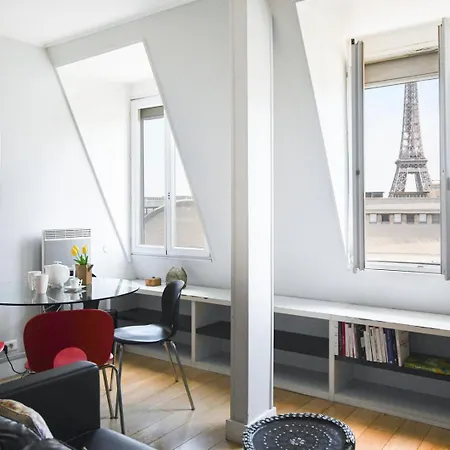 Apartment Guestready -cozy With Eiffel Tower View Paris
