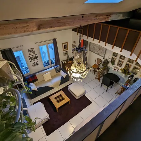 Apartment Loft Authentique Et Boheme - Montorgueil Paris