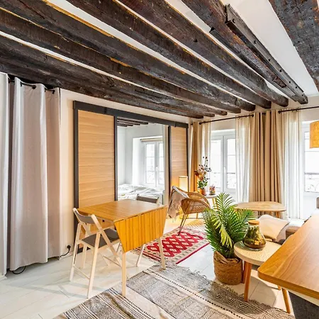 Guestready - Exposed Beams Flat Near Le Marais * 巴黎