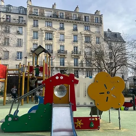 Apartment Charme Hausmanien Vue Parc 4 Famille Metro 6 Paris