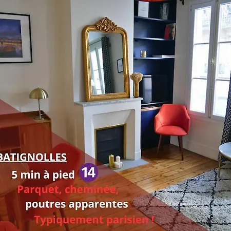 One Bedroom Batignolles * Paris