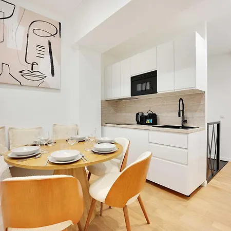 Charming - 3br-8p -centre Pompidou Apartamento *