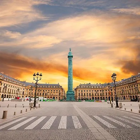 4pers#opera# Musee Du Louvre# Place Vendome#ac Apartmán *
