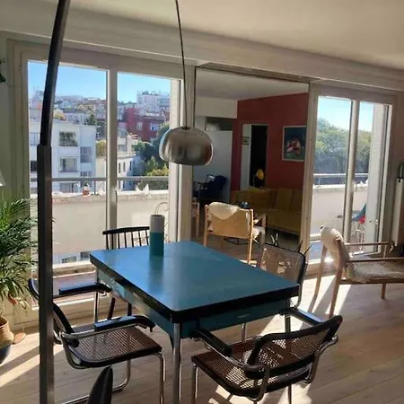 Loft En Dernier Etage Proche Des Buttes Chaumont * 巴黎