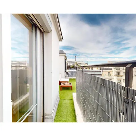 Joivy Charming Studio With Eiffel Tower View Apartment Paris