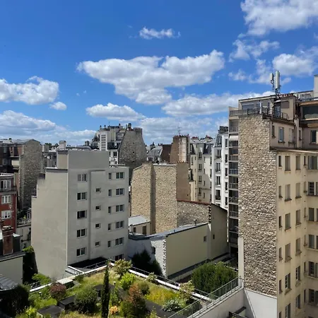 Apartamento Perche Sur Les Toits, 16 Eme Quartier Calme Securise- Proche Quai Seine Roland Garros *
