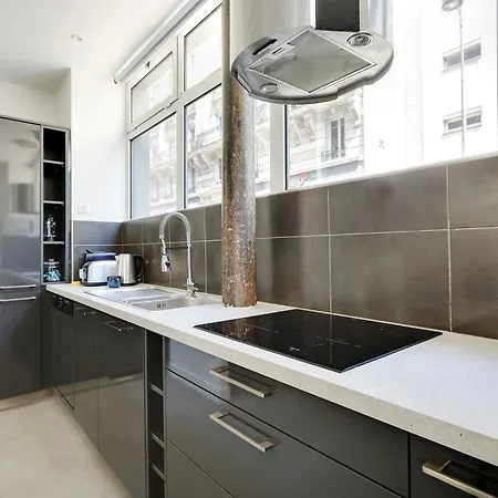 Apartment Modern Loft - 2br-8p - Place De La Republique *