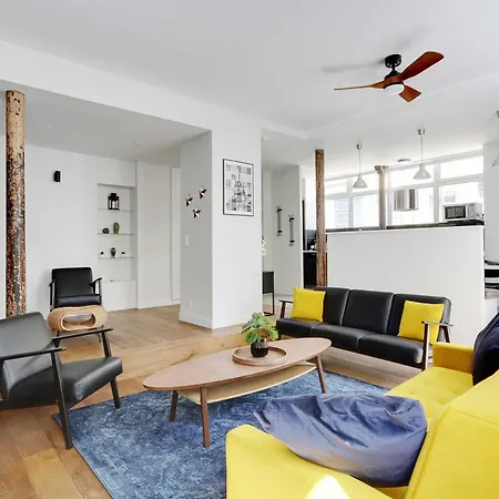 Modern Loft - 2br-8p - Place De La Republique Paris