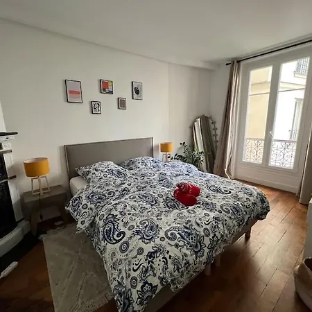 Design Flat For 4 People 18 Close To Montmartre Apartman Párizs