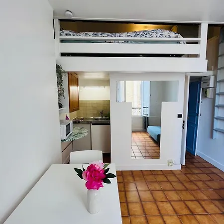 Dream Dwell Paris-cozy Loft With Mezzanine Near 5th Apartment *