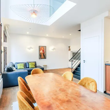 Apartment Bastille - Elegant Duplex Loft -6p Paris