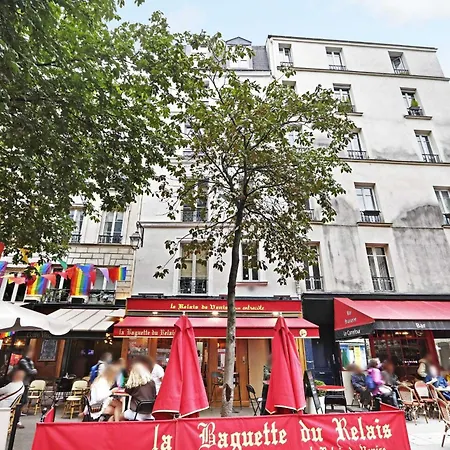 Apartment Charming With Ac -rue Des Archives- Le Marais