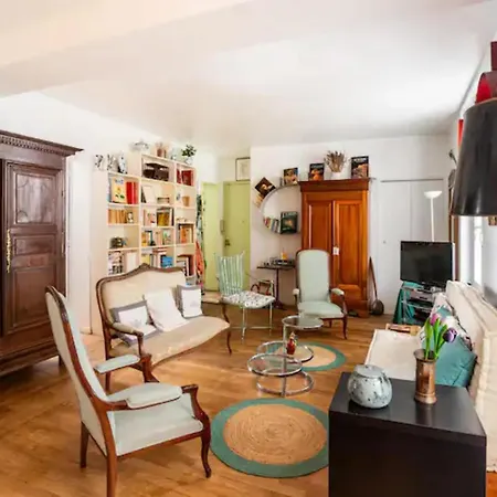 公寓 Vintage 2bd With Patio In Montmartre