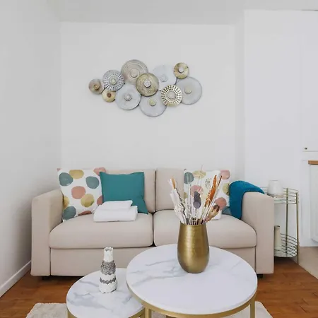 Cosy And Chic -1bd-4p- Auteuil París
