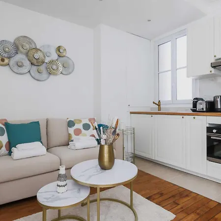 Apartamento Cosy And Chic -1bd-4p- Auteuil París