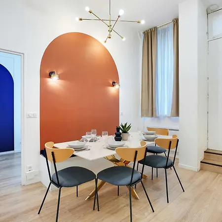 Charming 2br - 8p With Ac - Galerie Lafayette Apartament