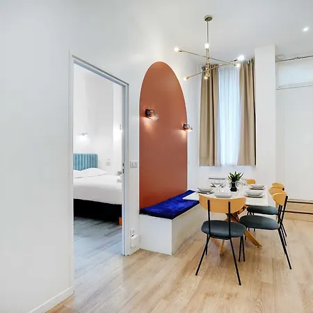 Apartament Charming 2br - 8p With Ac - Galerie Lafayette *