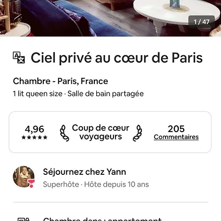 Homestay Private Heaven Center Paris