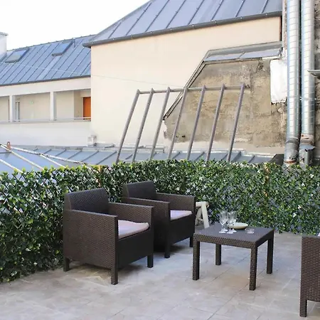 Appartement Luxueux Avec Terrasse Vue Sur Tout - Opera - Grands Boulevards - Republique - Musee Grevin - 6 Personnes *