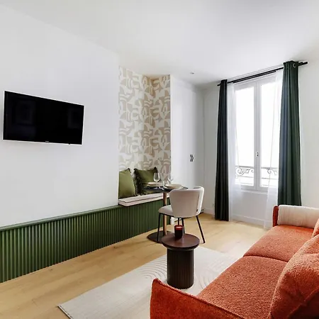 Modern Studio With Ac - 2p - Sacre Coeur Appartement