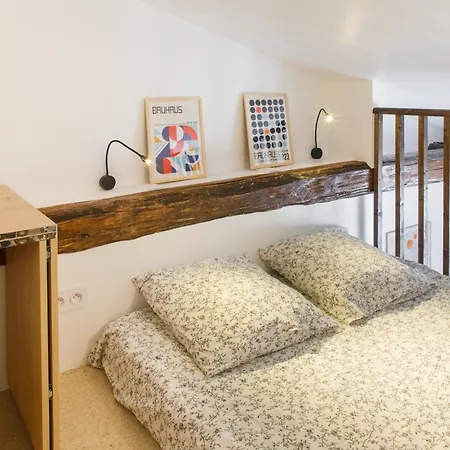 Apartamento Pleasant 1bd Duplex For 4 Batignolles París