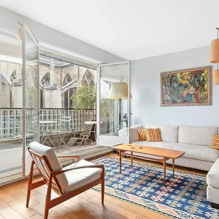 Duplex Vue Tour Eiffel Apartment Paris