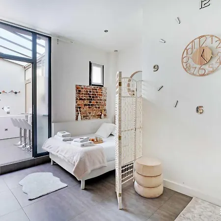 Apartment Charming Studio - 2p - Voltaire *