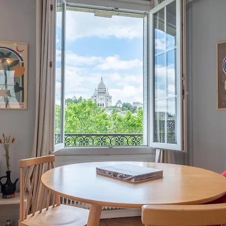 Montmartre - Avec Vue Sur Le Sacre-coeur Apartment