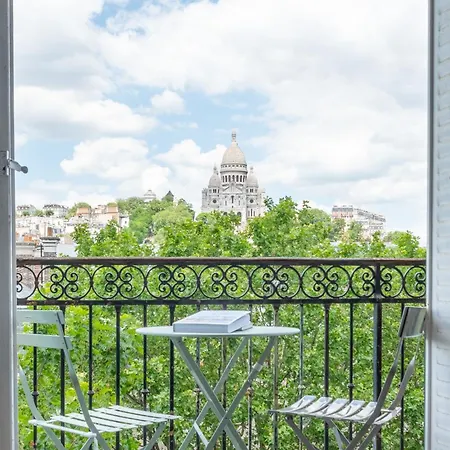 Apartment Montmartre - Avec Vue Sur Le Sacre-coeur Paris