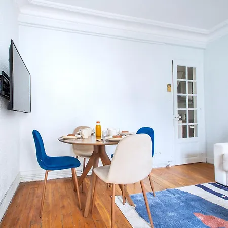 公寓 Blue And Pink Flat Next Montparnasse *