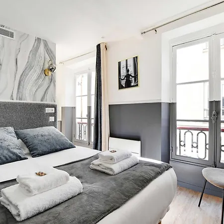 公寓 Cosy For 2p With A-c - Near Montmartre