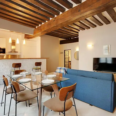Elegant 2bdr 6p In The Heart Of The 5th Arrondissementt * Párizs